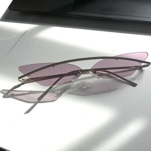 Purple Lense Fashion Glasses
